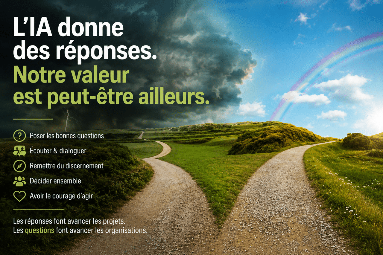 Les bonnes questions changent davantage les organisations que les bonnes réponses
