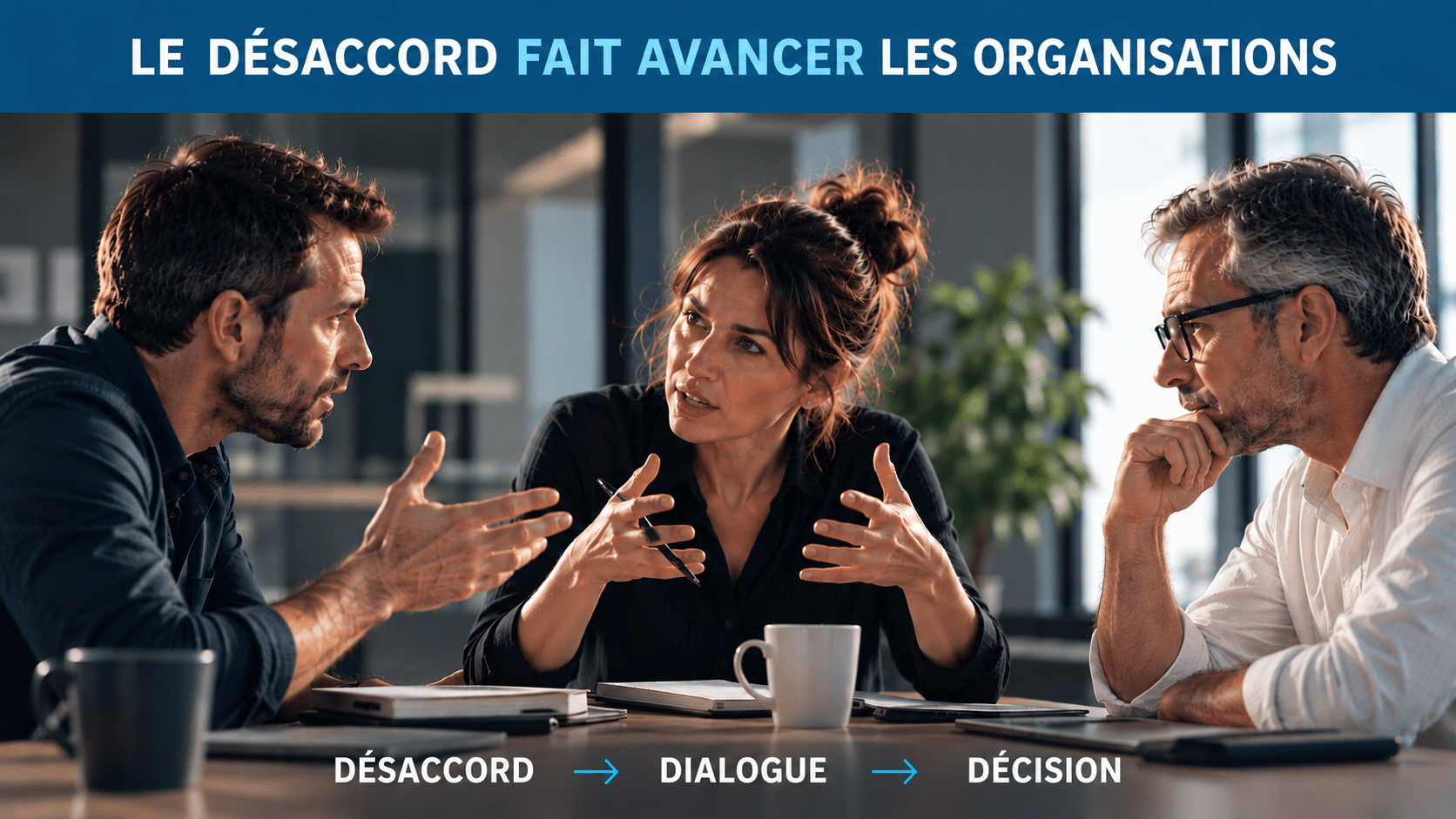 visuel conflit au travail